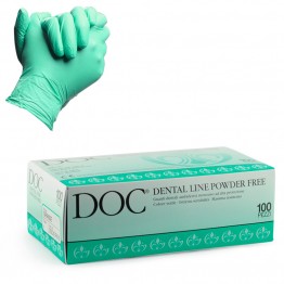 DOC gants en latex verts