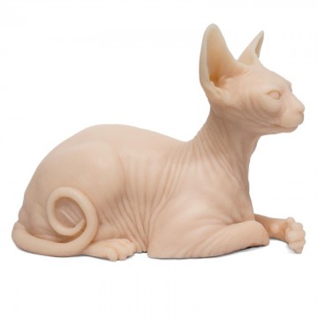 Sphynx en silicone tr&egrave;s r&eacute;aliste-4392