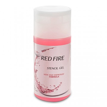 Red Fire - Stencil Gel Red Fire - Stencil Gel-162