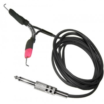 Clip cord Jack - Banana blug con molla Black-2836