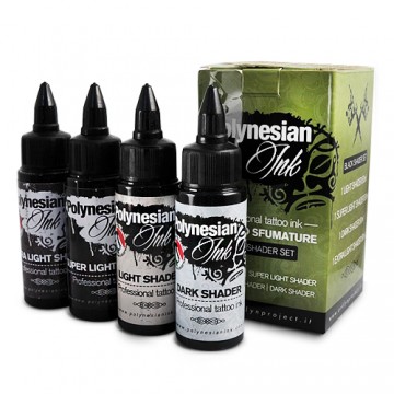 Polynesian Ink Black Shader Set-3958